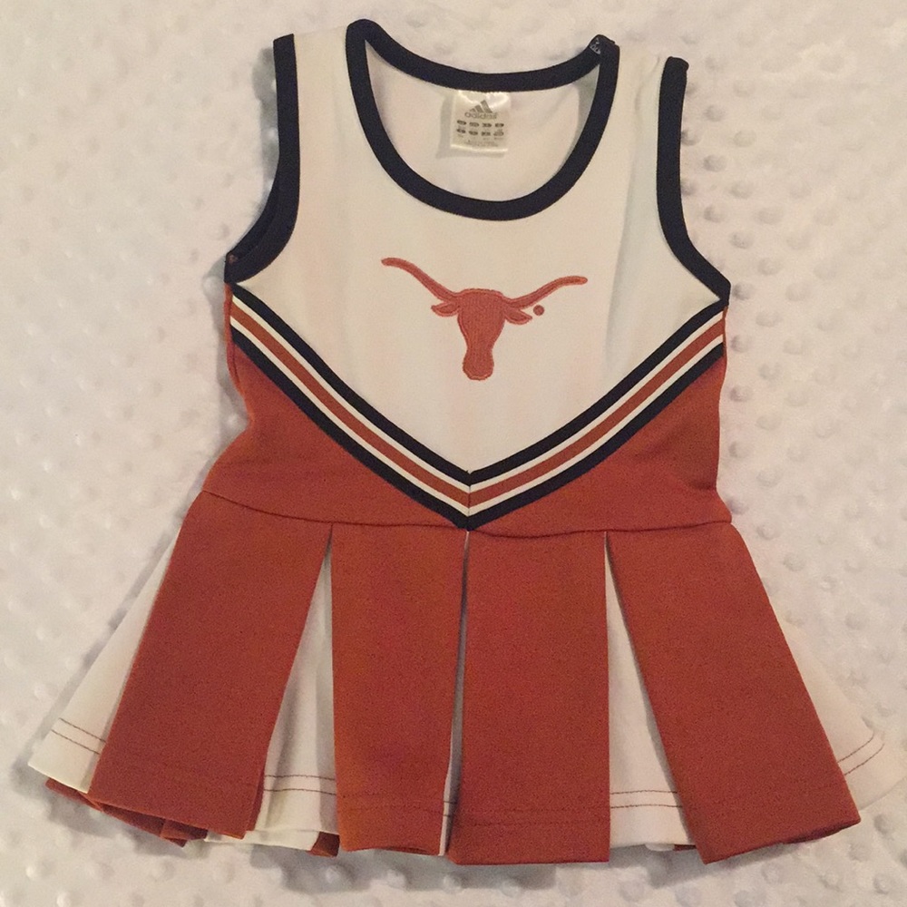 Texas Longhorn cheer suit